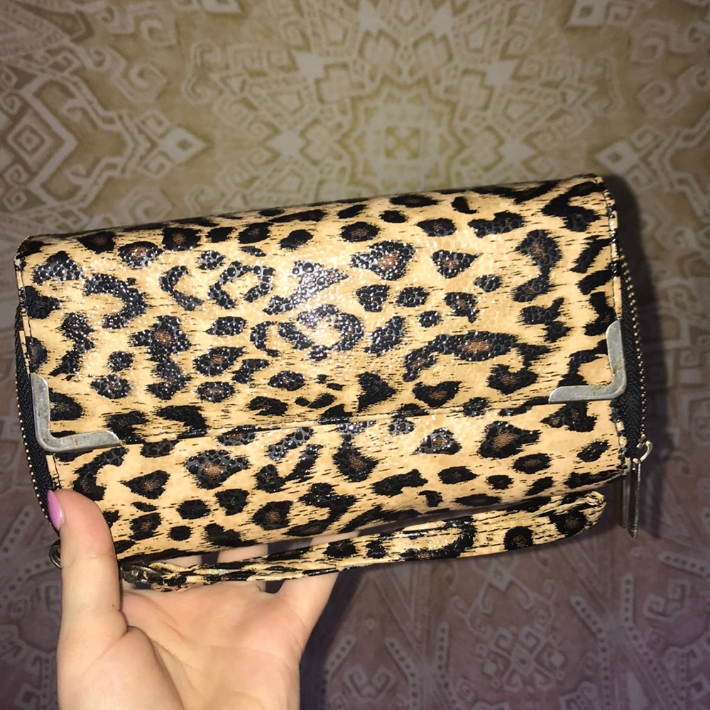 Cheetah print wristlet!